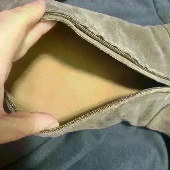 UGG Gracen Tan Suede Riding Boots 1017344 - Picture 10 of 12